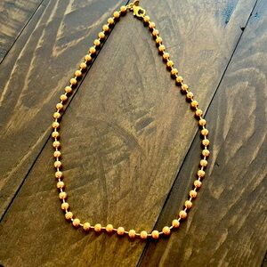 Bronze minor Italy necklace 16 in